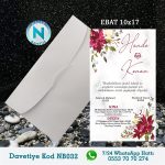 BEYAZ ZARFLI DAVETİYELER - NB032