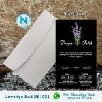 BEYAZ ZARFLI DAVETİYELER - NB1034