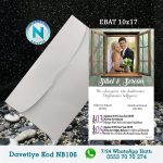 BEYAZ ZARFLI DAVETİYELER - NB106