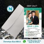 BEYAZ ZARFLI DAVETİYELER - NB13