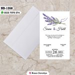 BEYAZ ZARFLI DAVETİYELER - NB1358