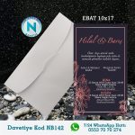 BEYAZ ZARFLI DAVETİYELER - NB142-1