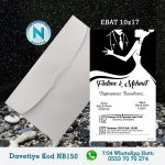 BEYAZ ZARFLI DAVETİYELER - NB150