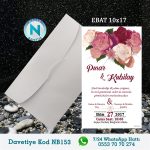 BEYAZ ZARFLI DAVETİYELER - NB153