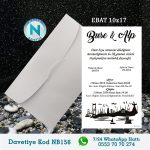 BEYAZ ZARFLI DAVETİYELER - NB156