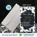 BEYAZ ZARFLI DAVETİYELER - NB157