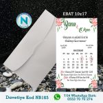 BEYAZ ZARFLI DAVETİYELER - NB165