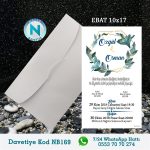 BEYAZ ZARFLI DAVETİYELER - NB169