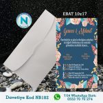 BEYAZ ZARFLI DAVETİYELER - NB182