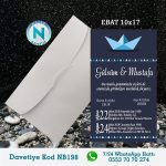BEYAZ ZARFLI DAVETİYELER - NB198