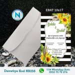 BEYAZ ZARFLI DAVETİYELER - NB256