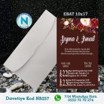 BEYAZ ZARFLI DAVETİYELER - NB257