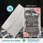 BEYAZ ZARFLI DAVETİYELER - NB259