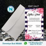 BEYAZ ZARFLI DAVETİYELER - NB269