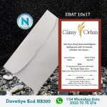 BEYAZ ZARFLI DAVETİYELER - NB300