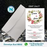 BEYAZ ZARFLI DAVETİYELER - NB32
