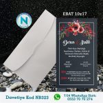 BEYAZ ZARFLI DAVETİYELER - NB323