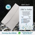 BEYAZ ZARFLI DAVETİYELER - NB326