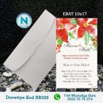 BEYAZ ZARFLI DAVETİYELER - NB329