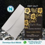 BEYAZ ZARFLI DAVETİYELER - NB338