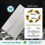 BEYAZ ZARFLI DAVETİYELER - NB407