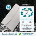 BEYAZ ZARFLI DAVETİYELER - NB409