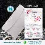 BEYAZ ZARFLI DAVETİYELER - NB450