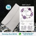 BEYAZ ZARFLI DAVETİYELER - NB782