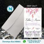 BEYAZ ZARFLI DAVETİYELER - NB801