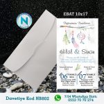 BEYAZ ZARFLI DAVETİYELER - NB802