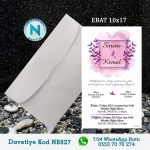 BEYAZ ZARFLI DAVETİYELER - NB827