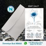 BEYAZ ZARFLI DAVETİYELER - NB850