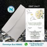 BEYAZ ZARFLI DAVETİYELER - NB882