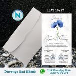 BEYAZ ZARFLI DAVETİYELER - NB890