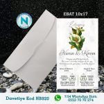 BEYAZ ZARFLI DAVETİYELER - NB920
