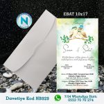 BEYAZ ZARFLI DAVETİYELER - NB929