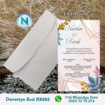 BEYAZ ZARFLI DAVETİYELER - NB969