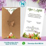 KELEBEK KRAFT ZARFLI - NK154