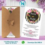 KELEBEK KRAFT ZARFLI - NK19