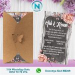 KELEBEK KRAFT ZARFLI - NK259