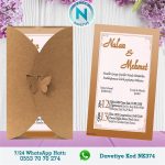 KELEBEK KRAFT ZARFLI - NK374
