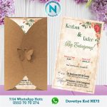 KELEBEK KRAFT ZARFLI - NK72