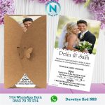 KELEBEK KRAFT ZARFLI - NK8
