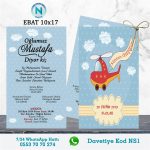 ÇİFTLİ SÜNNET DAVETİYE - NS1