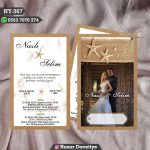ÇİFTLİ DAVETİYE - NY367-11