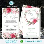 ÇİFTLİ DAVETİYE - NZ253