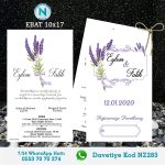 ÇİFTLİ DAVETİYE - NZ283