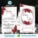 ÇİFTLİ DAVETİYE - NZ73