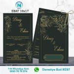 ÇİFTLİ DAVETİYE - NZ97