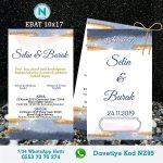 ÇİFTLİ DAVETİYE - NZ99